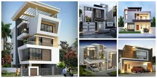 Exterior design _ modern villa on behance. Modern Villa Exterior Designs Engineering Discoveries