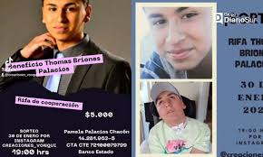 Familia valdiviana realiza rifa para costear tratamientos de su hijo