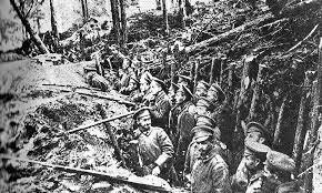 La guerra lampo diventa una guerra di trincea lunga e sanguinosa