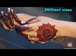 Before sharing let us know how to apply this gol tiki mehndi. Simple Mehndi Designs For Hands Gol Tikki Mehendi Design Tutorial 2020 Arabic Meh Mehndi Designs For Hands Back Hand Mehndi Designs Mehndi Designs For Girls