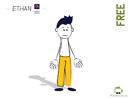 I'm looking for normal human characters. Ethan Free Puppet For Adobe Character Animator By Katia Stukota On Dribbble