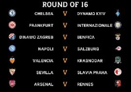 Tottenham booked their spot in the draw on wednesday, but the likes of manchester united, arsenal, leicester and rangers will be looking to. Article 2019 Uefa Europa League Round Of Sixteen Preview Predictions My Football Facts