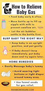 Gas Issues In Babies - Effective Ways To Help Relieve Gas - Rainbow Desire