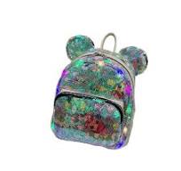 Prezzo di fabbrica all'ingrosso moda carino ragazze personalizzato Glitter  borsa Mini zaino