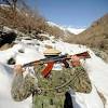 Soldiers in a firefight with taliban forces in kunar province; 3