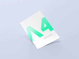 Download A4 Clean Paper Mockup Free Psd Template Psd Repo
