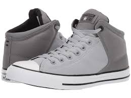 Converse sneakers have been making people look cool since 1908. Converse Canvas Ctas High Street Hi In Gray Lyst