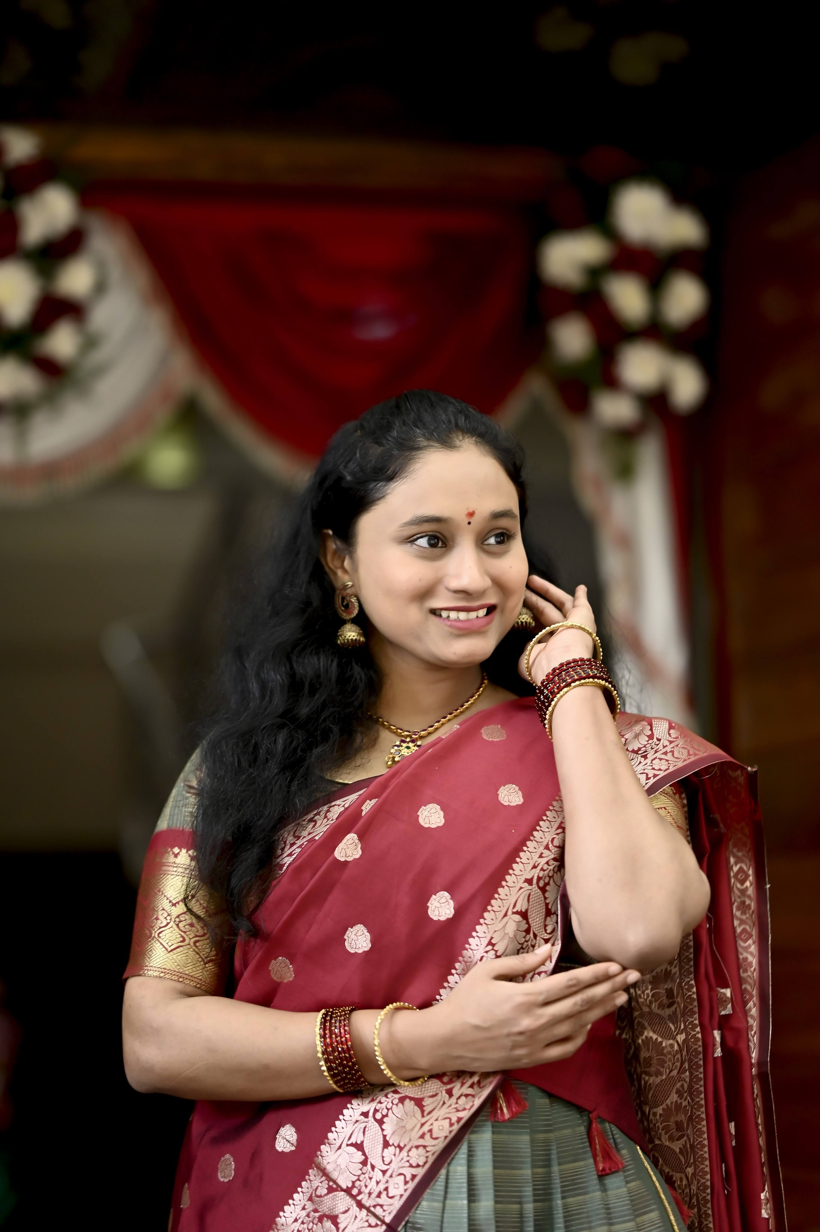 Half Saree Ceremony Shoot product image