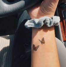 77 Small Tattoo Ideas For Women Ecemella Tiny Butterfly Tattoo Neck Tattoo Dainty Tattoos