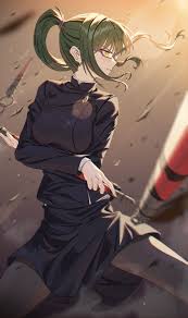 Maybe you would like to learn more about one of these? Zenin Maki Jujutsu Kaisen Image 3303794 Zerochan Anime Image Board