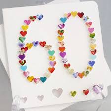Paper Creative Handmade Birthday Card Ideas For Sister 60th Birthday Card Personalised Age 60 Card Handmade And Etsy 80th Birthday Cards 60th Birthday Cards 50th Birthday Cards
