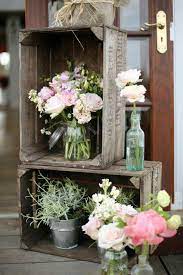 Shine On Your Wedding Day With These Breath Taking Rustic Wedding Ideas Cute Diy Projects Rustic Wedding Decor Cheap Wedding Flowers Countryside Wedding
