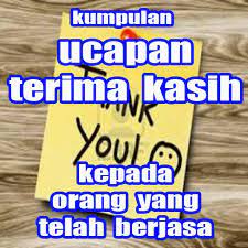 Untuk semua itu aku berterima kasih pada kalian. Ucapan Terima Kasih Untuk Orang Yang Telah Berjasa Fur Android Apk Herunterladen