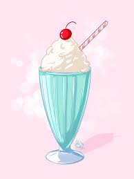 Pastel Milkshake By Https Www Deviantart Com Loliefeather On Deviantart Coffee Art Print Cute Paintings Holiday Painting
