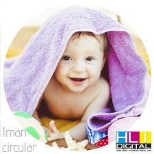 Imán circular personalizado "Pack mínimo de 9"