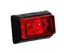 M09350r X 1 5 Mini P2 Rectangular Clearance Marker Light With 1 Led Led Markers Vhb Tape