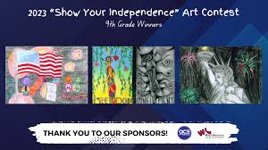 Winners of 2023 "Show Your Independence" Art Contest Announced