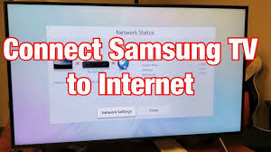 Smart tv simply means a tv that is capable of an internet connection and running apps. Samsung Smart Tv How To Connect To Internet Wifi Wireless Or Wired Youtube