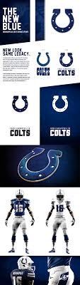 The colts' horseshoe logo isn't going anywhere, but the team has tweaked its look in other areas ahead of the 2020 season. Indianapolis Colts Rebrand On Behance