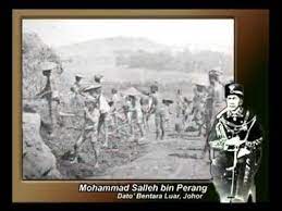 Muhammad hassan bin dato' kerani muhammad arshad. Demi Johor Video Dato Mohammad Salleh Bin Perang Dato