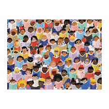 Book Club 1000 Piece Jigsaw Puzzle In 2020 Book Club Thoughtful Gifts For Her Puzzle Books