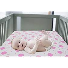 Baby Pack N Play Stretchy Fitted Playard Sheets Set Portable Mini Crib Pack And Play Sheets Convertible Playard Playpen Crib Mattress Pad Cover Set Soft 2 Pack Crib Mattress Pad