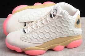2020 Air Jordan 13 Cny Chinese New Year Pale Ivory Black Digital Pink Club Gold Cw4409 100 In 2020 Pink Jordans Jordan Shoes Girls Cute Jordans