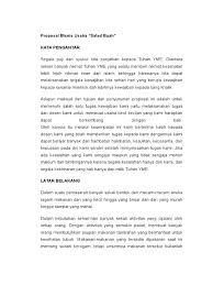 Pendahuluan latar belakang pada saat ini banyak orang yang ingin membuat acara atau kegiatan secara simpel dan efisien. Proposal Usaha Salad Buah Pdf Guru Galeri