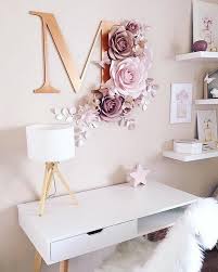 Paper Flowers For Girls Nursery Nursery Paper Flower Wall Paper Flower Wall Decor Flower Wall Decor Decor