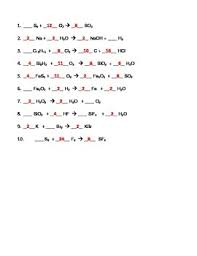 Balancing equations nano3 pbo pb(no3)2 na2o ag2co3 fei3 agi fe2(co3)3 co2 o2 h2o c2h4o2 znso4 li2co3 znco3 li2so4 cao v2s5 cas v2o5 mn(no2)2 becl2 be(no2)2. Balancing Worksheet 2 Answers Nidecmege
