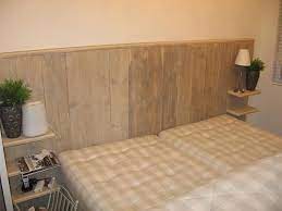 bed steigerhout slaapkamerideeen slaapkamer bed hoofdeinden