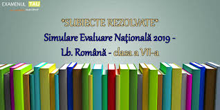 Varianta v 2009 simulare braila. Rezolvari Subiecte Simulare Evaluare Nationala 2019 Lb Romana Clasa A 7a