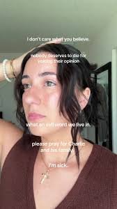 Rylee Arnold Post about Charlie Kirk