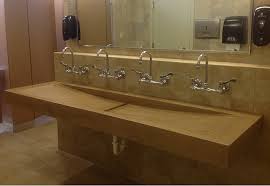 trough sink custom bathroom trough