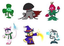 Pvz Heroes Oc Collection 4 By Ngtth Plant Zombie Plants Vs Zombies Hero