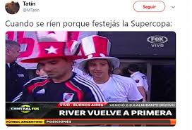 Los memes con las gastadas y alusiones a los aspectos más destacados en un encuentro en el que el xeneize eliminó a river por penales. Los Memes De Boca Y River Tras La Supercopa Que Gano El Xeneize