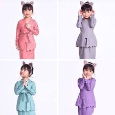 Pin Oleh Suhaini Di Kurung Moden Dan Dress Di 2020 Pakaian Anak Baju Anak Anak Perempuan