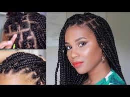 Rubber Band/Crochet Box Braid Method: Beginner Friendly