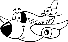 Coloriage Avion Enfant A Imprimer