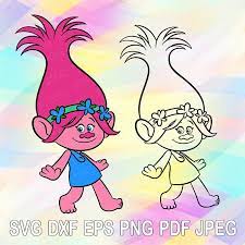 Free Free 187 Trolls Princess Poppy Svg SVG PNG EPS DXF File