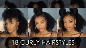 Curly hair is sometimes a blessing and sometime their maintenance is a headache. 18 Natural Hairstyles For Curly Hair Slim Reshae Youtube