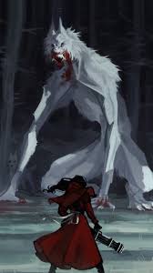 Wolf art turned into wallpaper i think it's pretty awesome and i think you should like it too if you want to see more come to my pinterest and you'll see for yourself. Red Riding Hood Wolf Fantasy Art Wallpaper 750x1334 Wallpaper Teahub Io