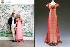 This dress, and several other of the white muslins in the film, look as if byrne incorporated antique pieces. The Costumes In Emma 2020