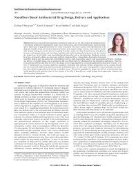 PDF) Nanofibers Based Antibacterial Drug Design, Delivery and Applications