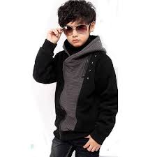 Black 14 Year Old Boy Pictures Boys Fleece Winter Coat With Hoodie In Blue And Black Sutable For 7 14 Years Old Online Kids Clothes Cool Kids Clothes Kids Clothes Sale