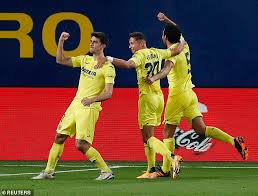 Ramos won the last of his 180. Villarreal 1 1 Real Madrid Hosts Miss Chance To Go Top Despite Gerard Moreno S Penalty Daily Mail Online