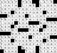 $7) was put together by philip d. Joint Venture Crossword Clue Archives Laxcrossword Com