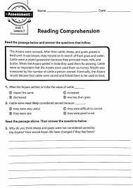 Improve your reading comprehension skills while learning new facts from interesting passages. 47 Reading Comprehension Worksheets Middle School Picture Ideas Samsfriedchickenanddonuts