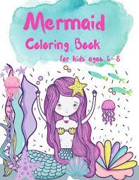 Pictures of julie coloring pages and many more. Mermaid Coloring Book For Kids Ages 4 8 Julie Pressbook Buch Jpc