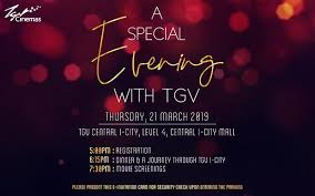 Our vision is to create an inspired entertainment destination, a comfortable and upscale environment. That S Where It S At Tgv At I City Taking The Cinematic Experience To Another Level